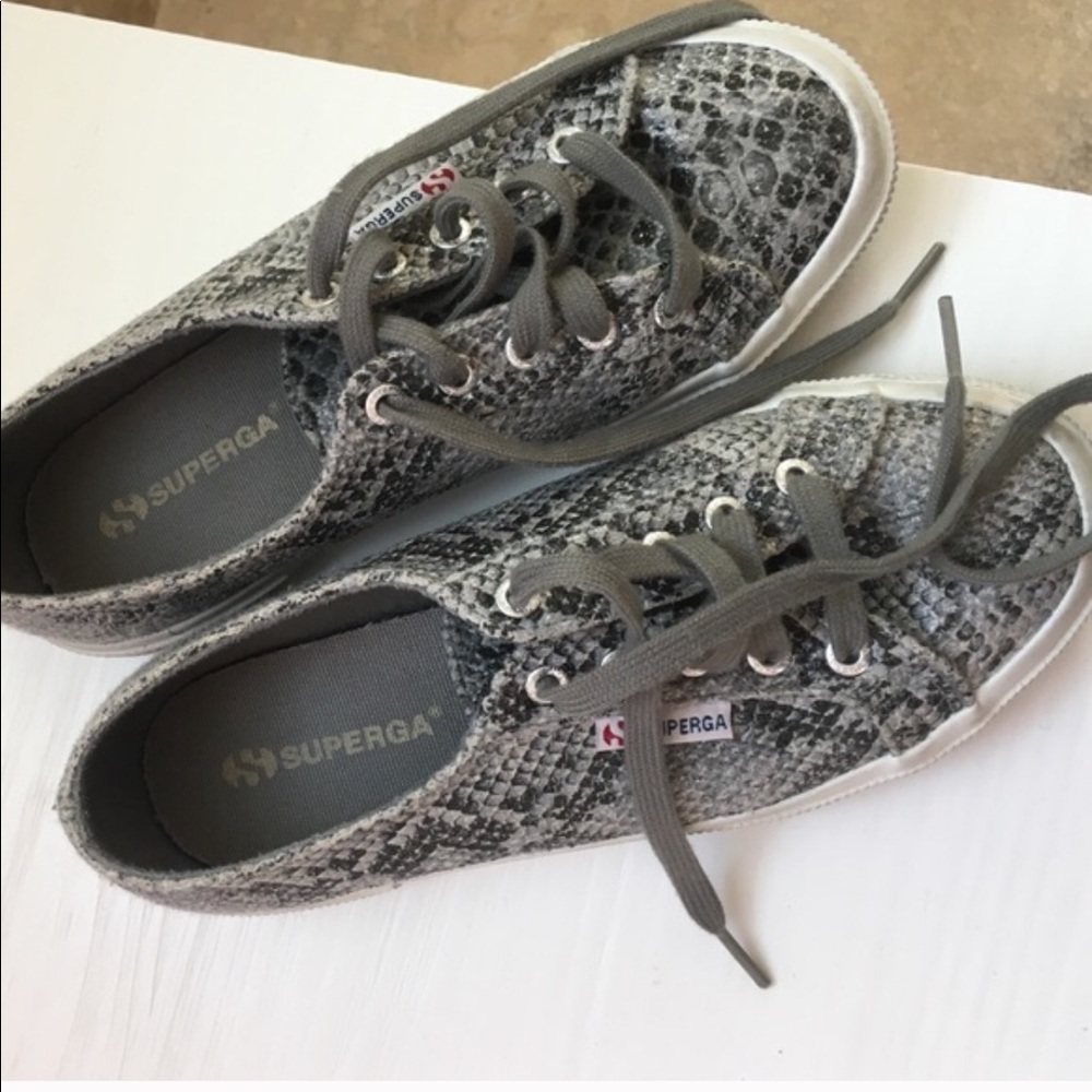 Superga Snake print